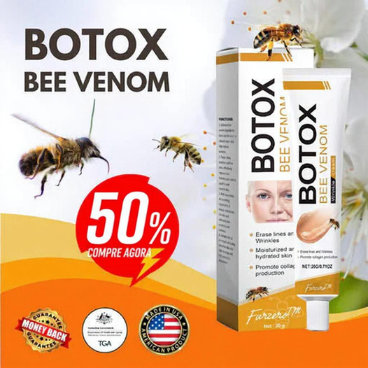 BOTOX BE VENOM - REJUVENESCEDOR NATURAL [PAGUE 1 LEVE 2] + FRETE GRÁTIS!
