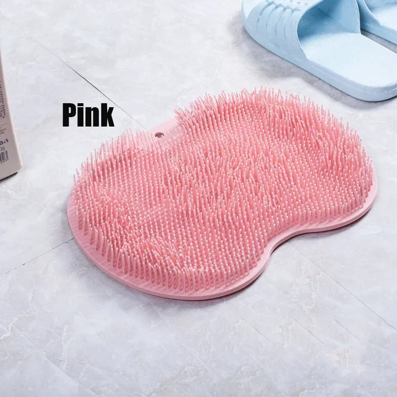 Escova Esfoliante para Pés e Costas - Ferramenta de Massagem e Higiene no Banho