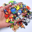 Kit de Charms Aleatórios Disney & Pokémon para Sandálias DIY peças.