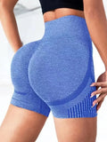 Shorts Fitness Feminino de Cintura Alta para Yoga e Treino