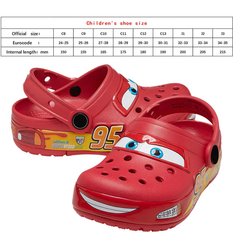 Sandália Classic Infantil Adventure com Led McQueen