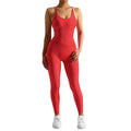 Macacão Bodycon Fitness Feminino Sem Mangas