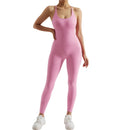 Macacão Bodycon Fitness Feminino Sem Mangas