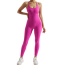 Macacão Bodycon Fitness Feminino Sem Mangas