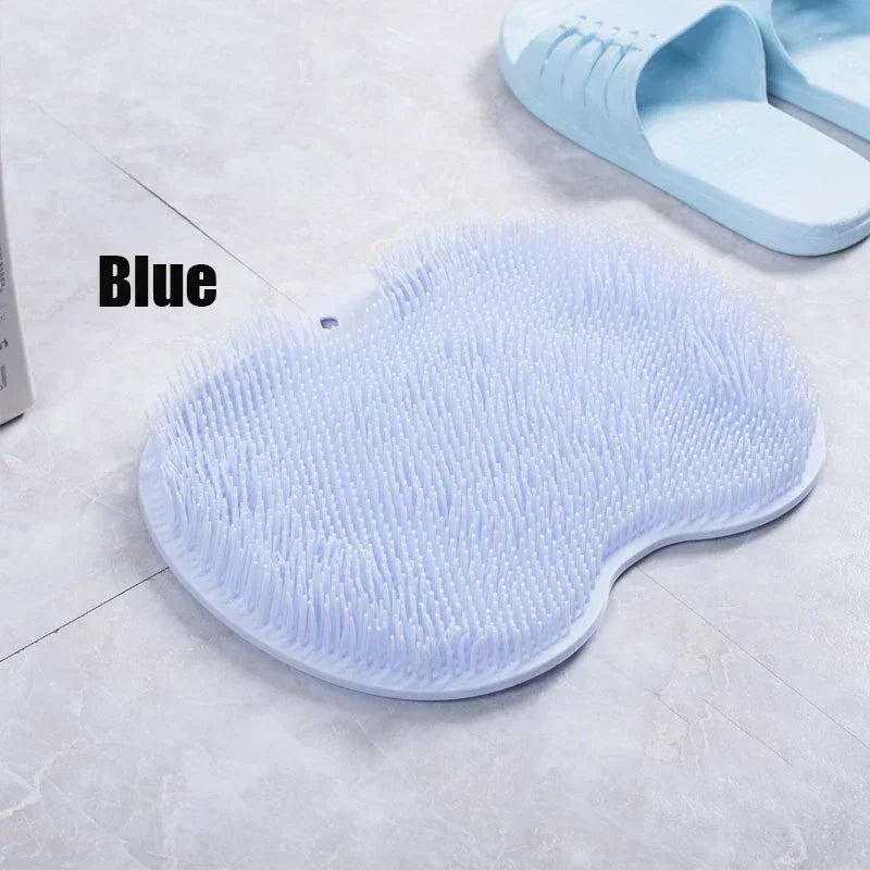 Escova Esfoliante para Pés e Costas - Ferramenta de Massagem e Higiene no Banho