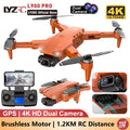 Drone LYZRC L900 PRO GPS 4K Câmera Dupla Wi-Fi 5G Motor Brushless Dobrável FPV