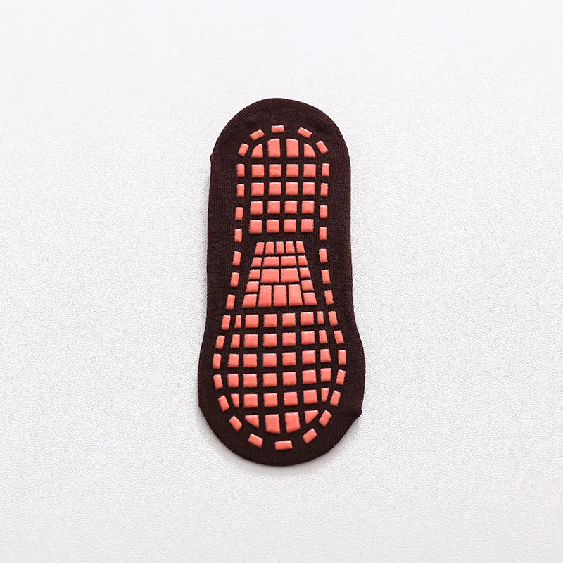 Meias Antiderrapantes para Pilates e Trampolim - Crianças e Adultos