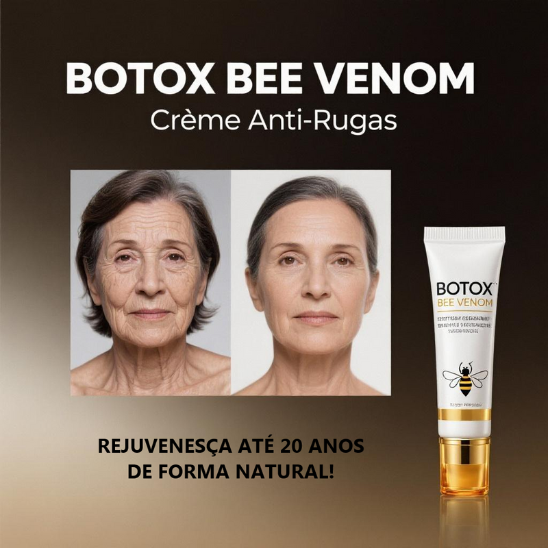 BOTOX BE VENOM - REJUVENESCEDOR NATURAL [PAGUE 1 LEVE 2] + FRETE GRÁTIS!