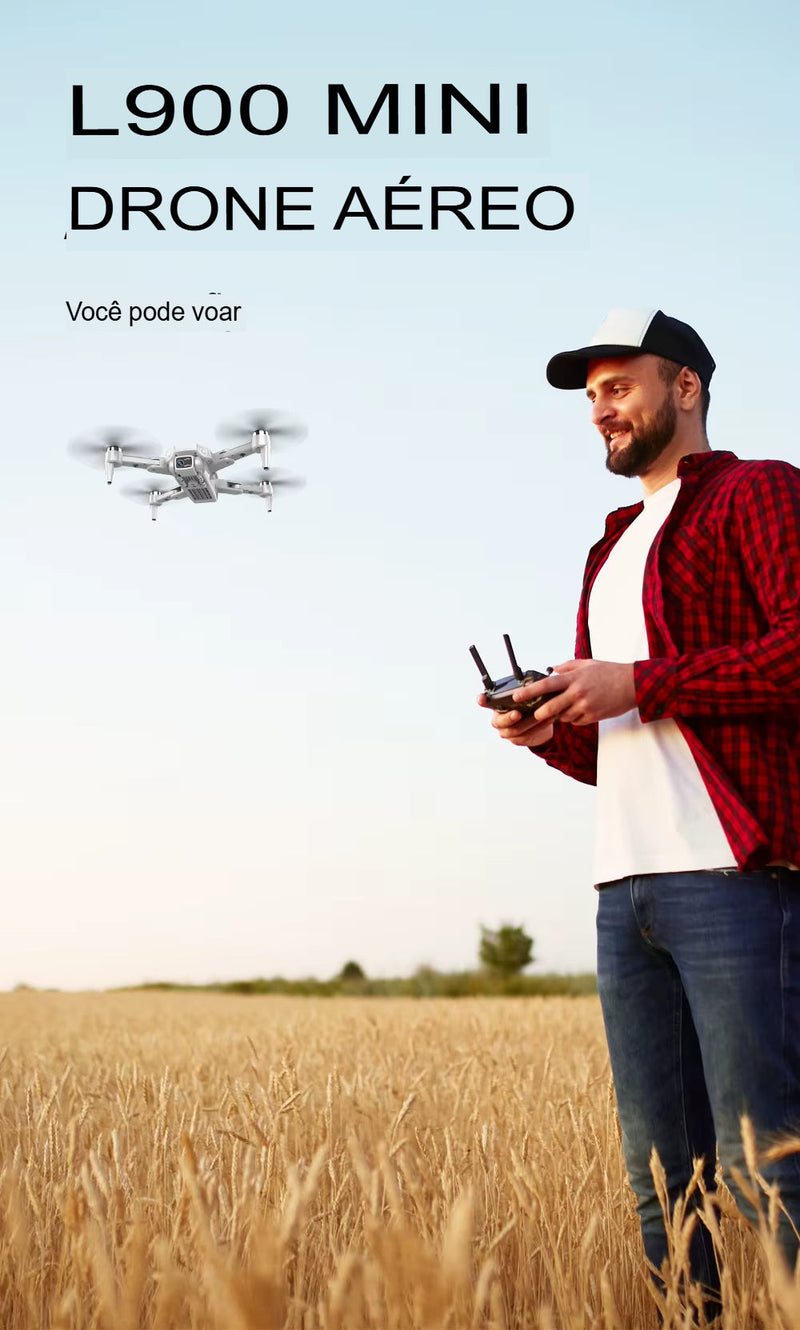 Drone LYZRC L900 PRO GPS 4K Câmera Dupla Wi-Fi 5G Motor Brushless Dobrável FPV