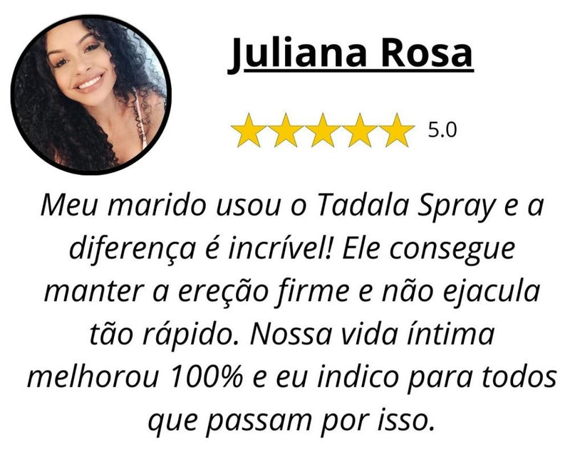 Tadala Spray PEINEILI - O fim da impotência e ejaculação precoce + FRETE GRÁTIS