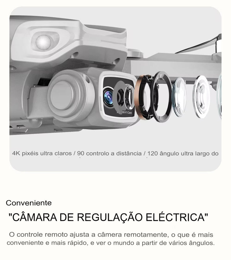 Drone LYZRC L900 PRO GPS 4K Câmera Dupla Wi-Fi 5G Motor Brushless Dobrável FPV